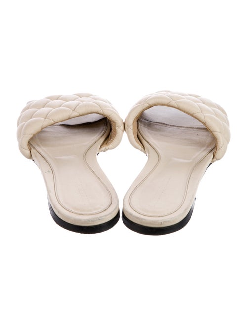 Bottega Veneta Padded Quilted Pattern Slides