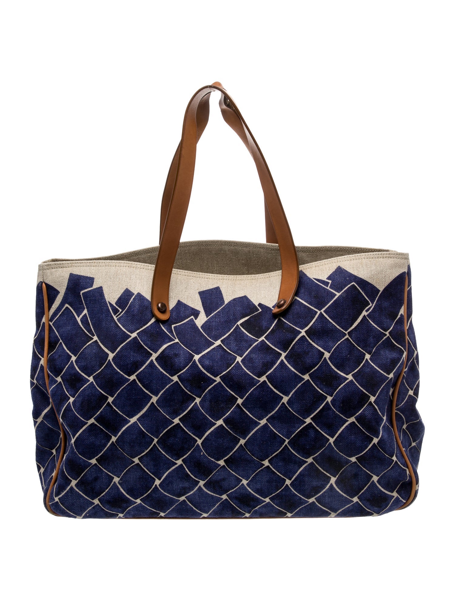 Bottega Veneta Canvas Weekender Bag