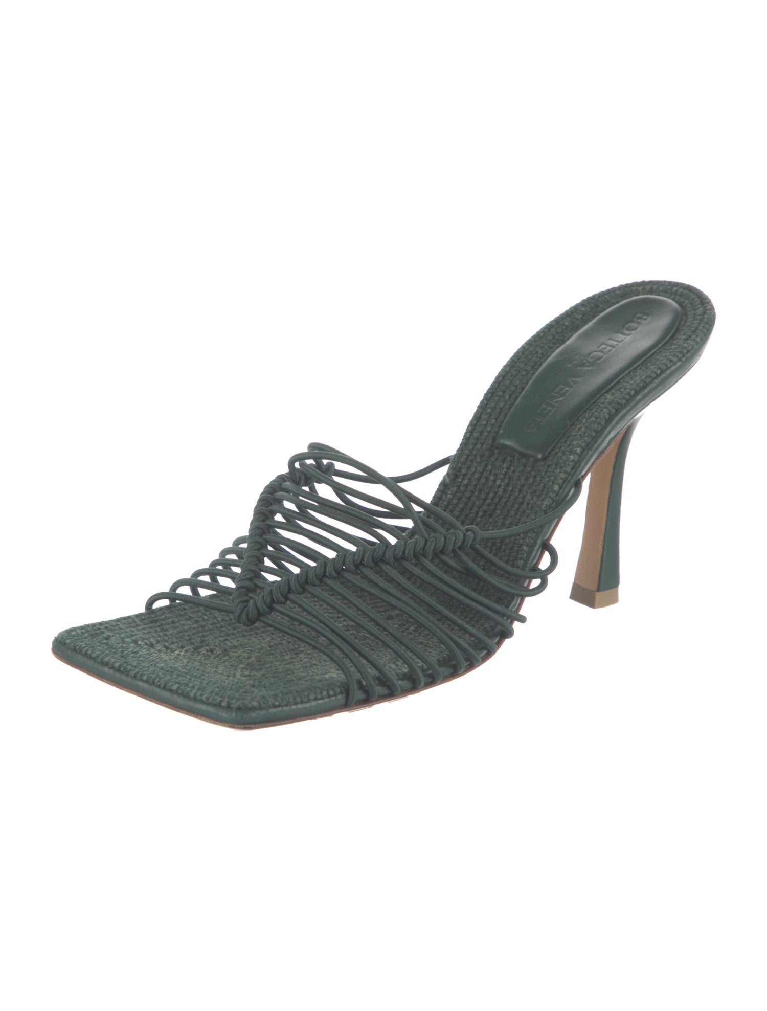 Bottega Veneta Leather Slides