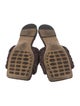 Bottega Veneta Raffia Intrecciato Weave Slides