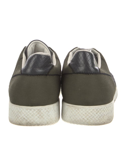 Bottega Veneta Intrecciato Weave Canvas Sneakers