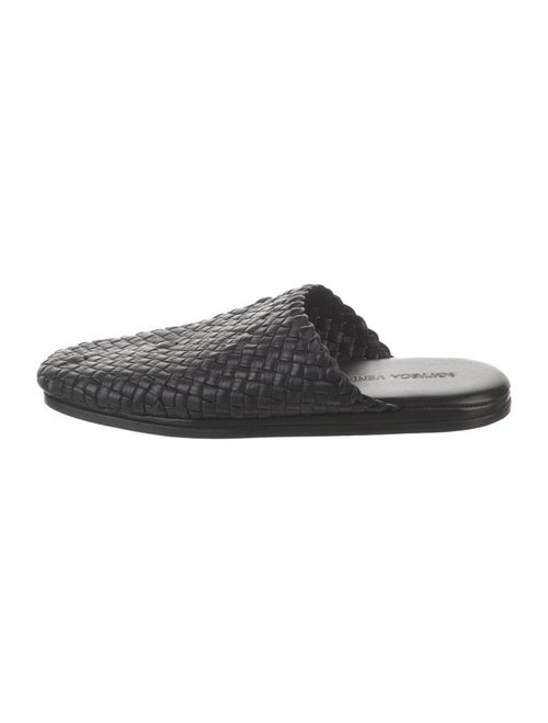 Bottega Veneta Intrecciato Weave Leather Slippers