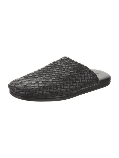 Bottega Veneta Intrecciato Weave Leather Slippers