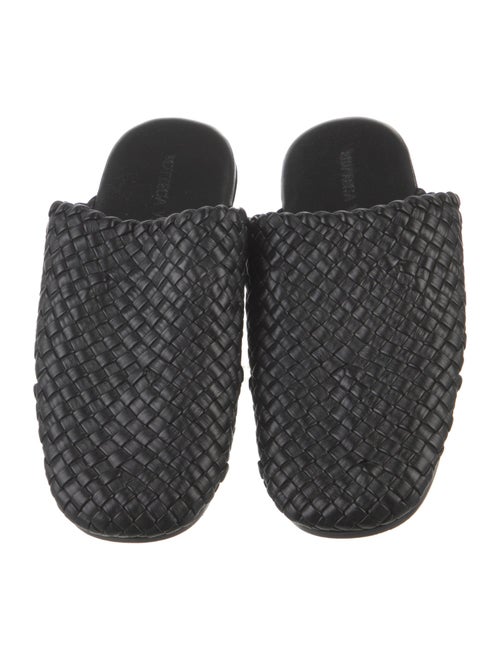 Bottega Veneta Intrecciato Weave Leather Slippers