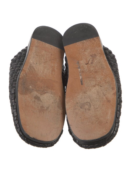 Bottega Veneta Intrecciato Weave Leather Slippers