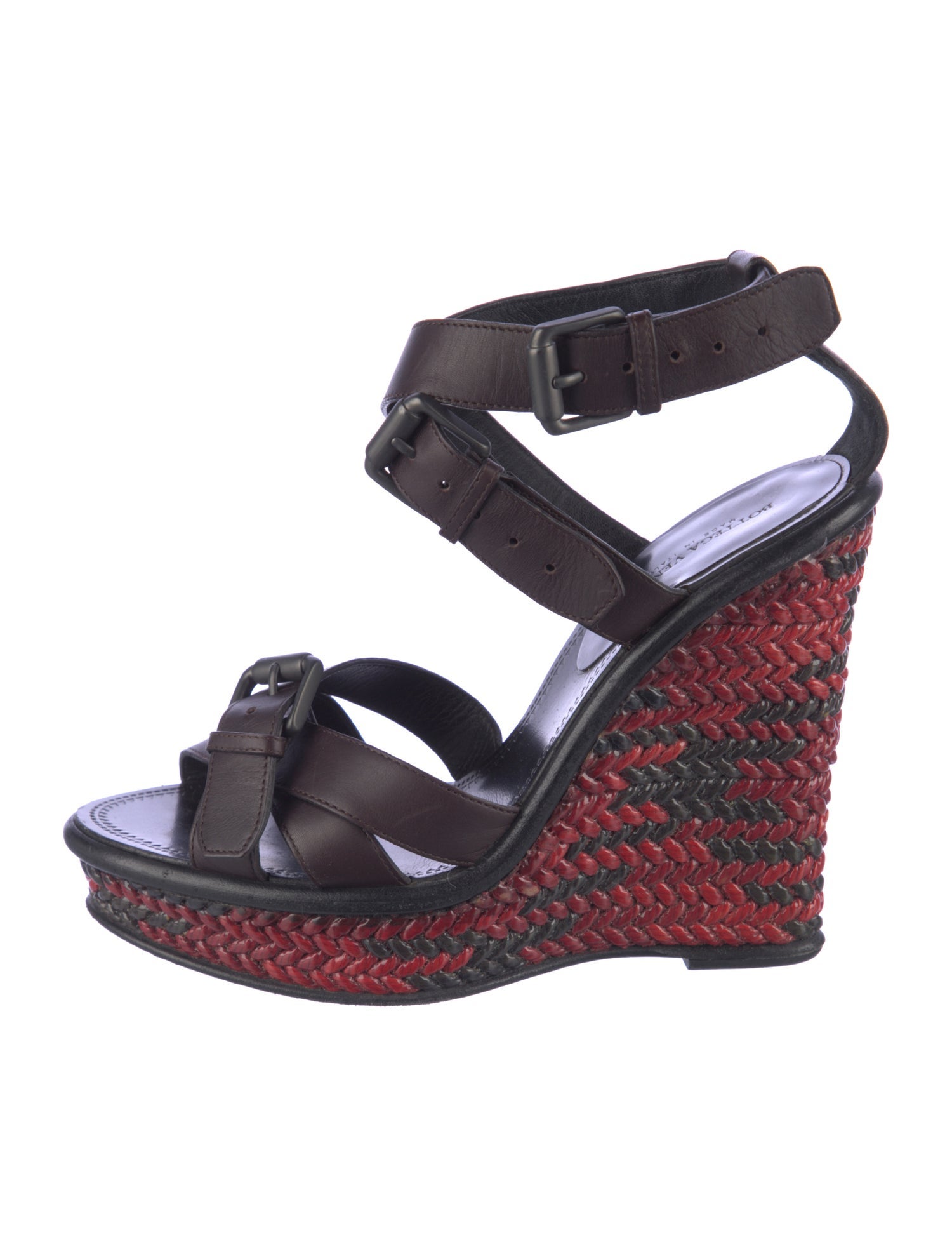 Bottega Veneta Leather Espadrilles