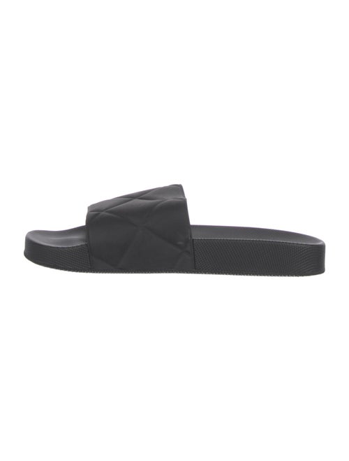 Bottega Veneta Intrecciato Weave Rubber Slides