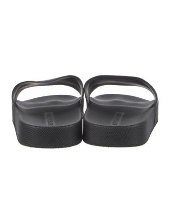 Bottega Veneta Intrecciato Weave Rubber Slides