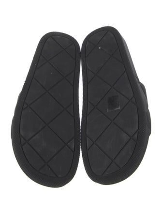 Bottega Veneta Intrecciato Weave Rubber Slides