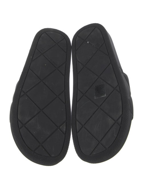 Bottega Veneta Intrecciato Weave Rubber Slides