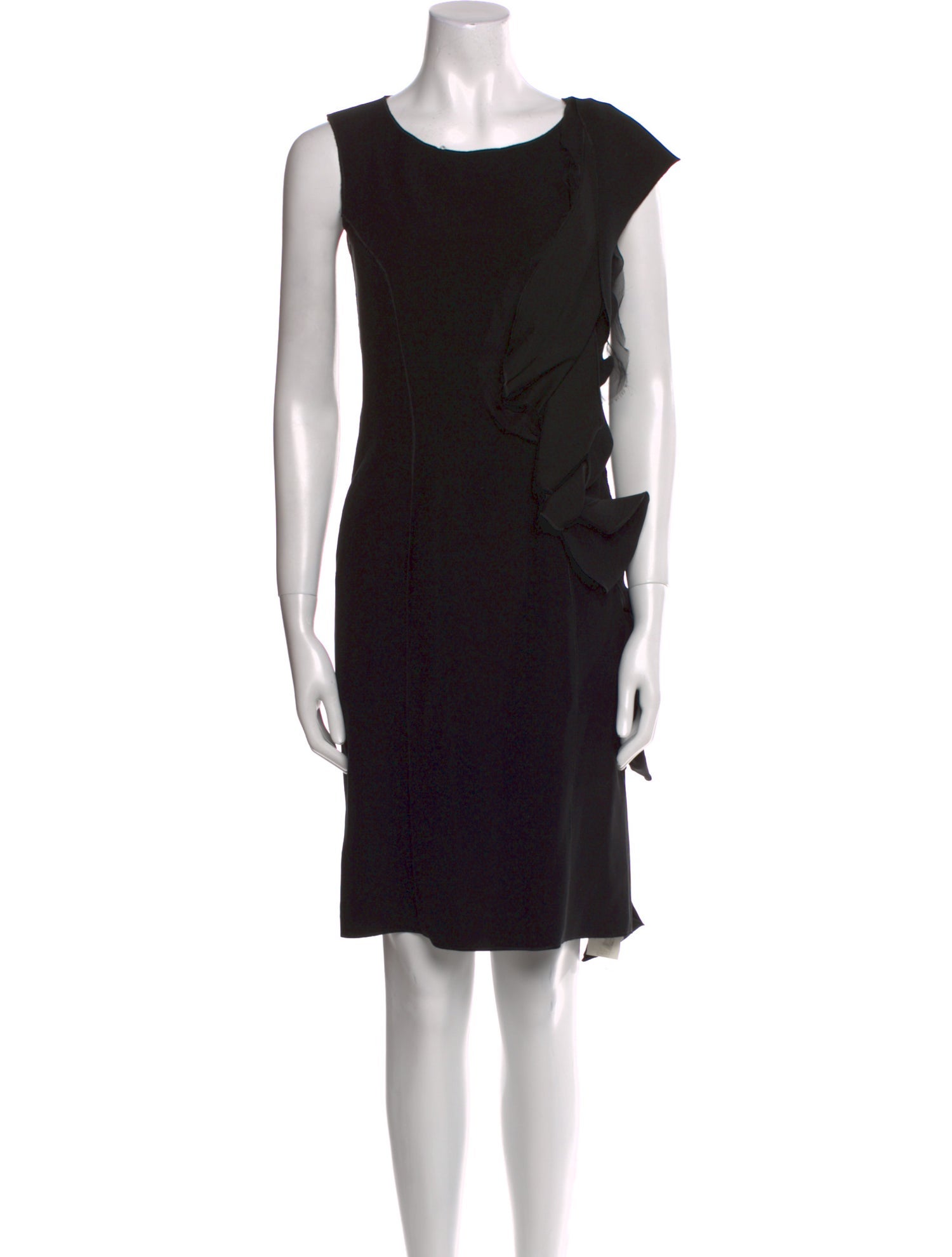 Bottega Veneta Scoop Neck Knee-Length Dress