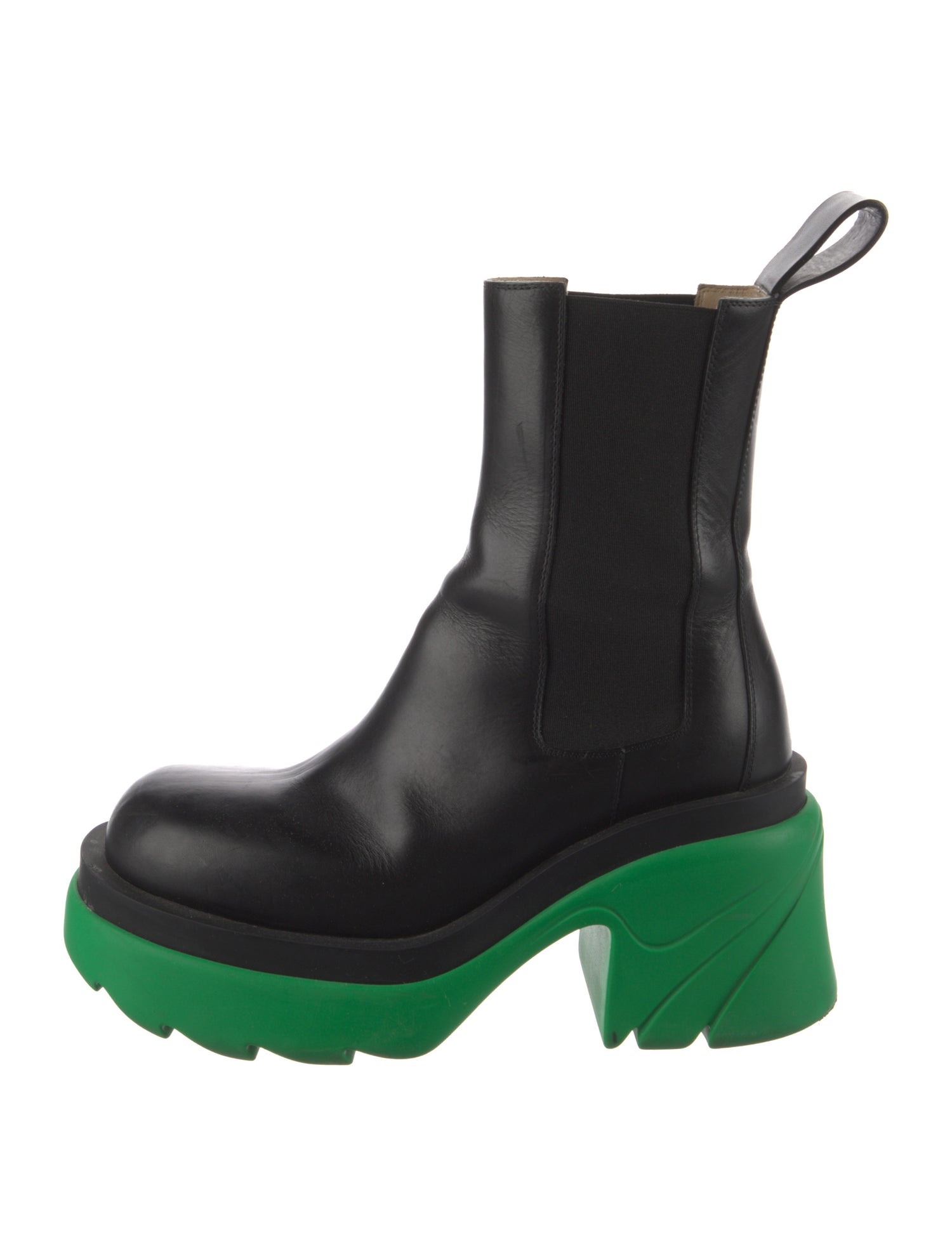 Bottega Veneta Leather Rain Boots