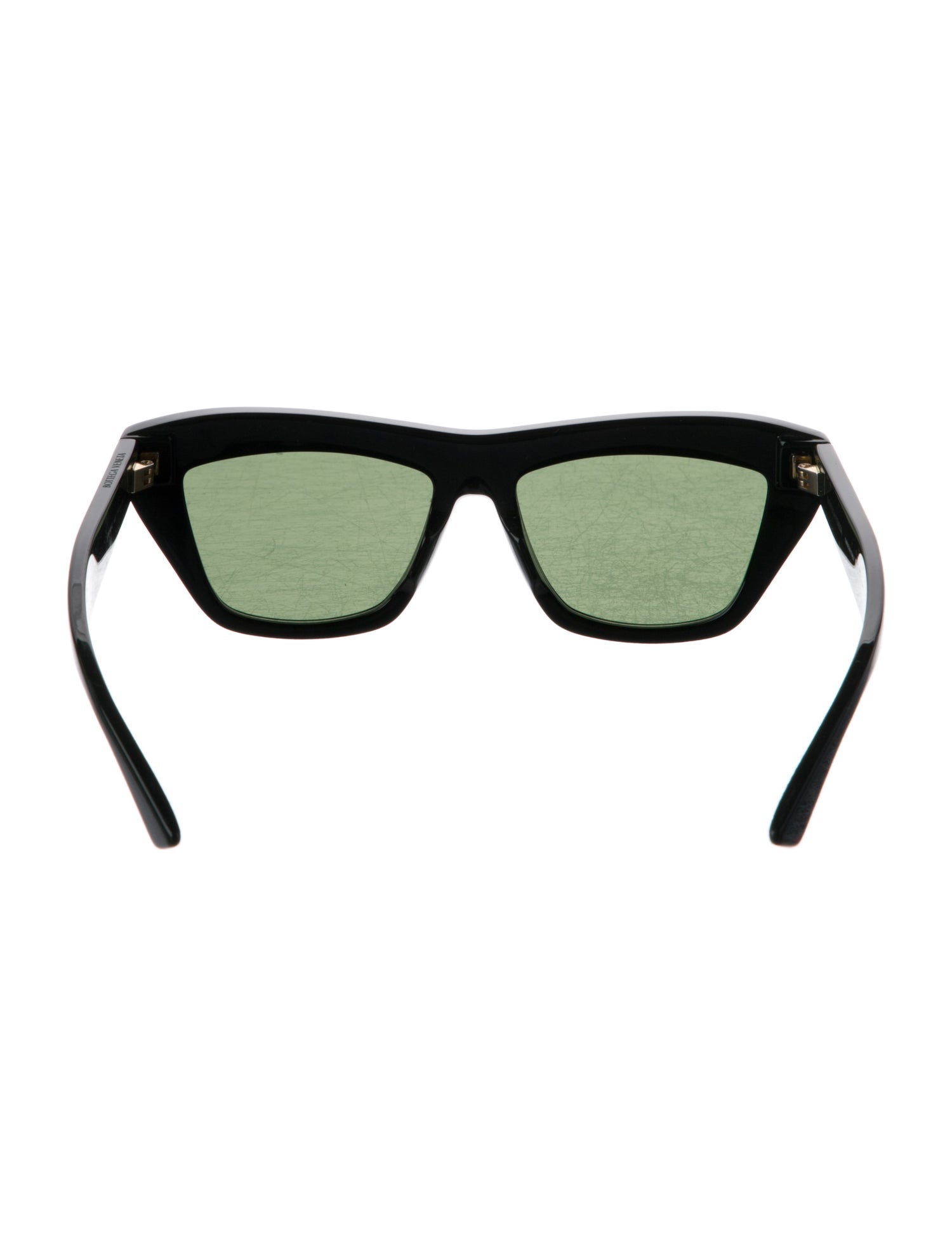 Bottega Veneta Intrecciato Weave Cat-Eye Sunglasses