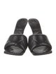 Bottega Veneta Quilted Pattern Leather Slides