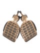 Bottega Veneta Quilted Pattern Leather Slides