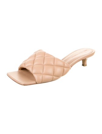 Bottega Veneta Padded Leather Slides