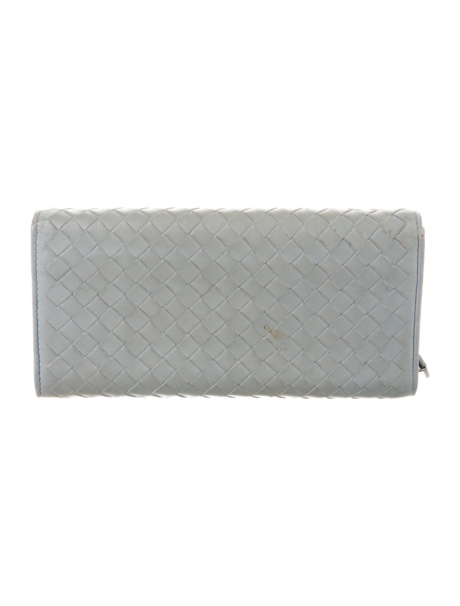 Bottega Veneta Intrecciato Weave Leather Continental Wallet