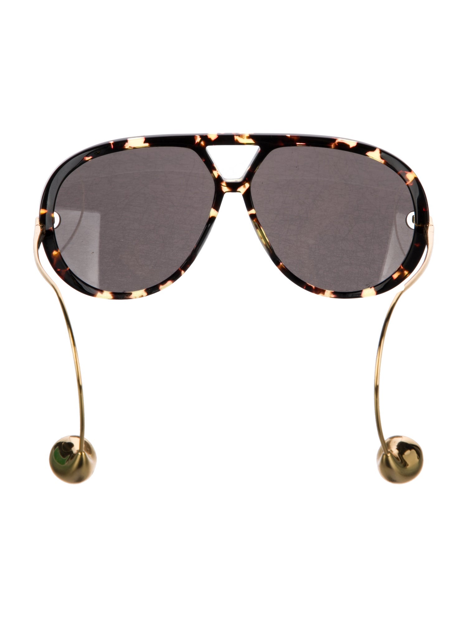 Bottega Veneta Aviator Tinted Sunglasses