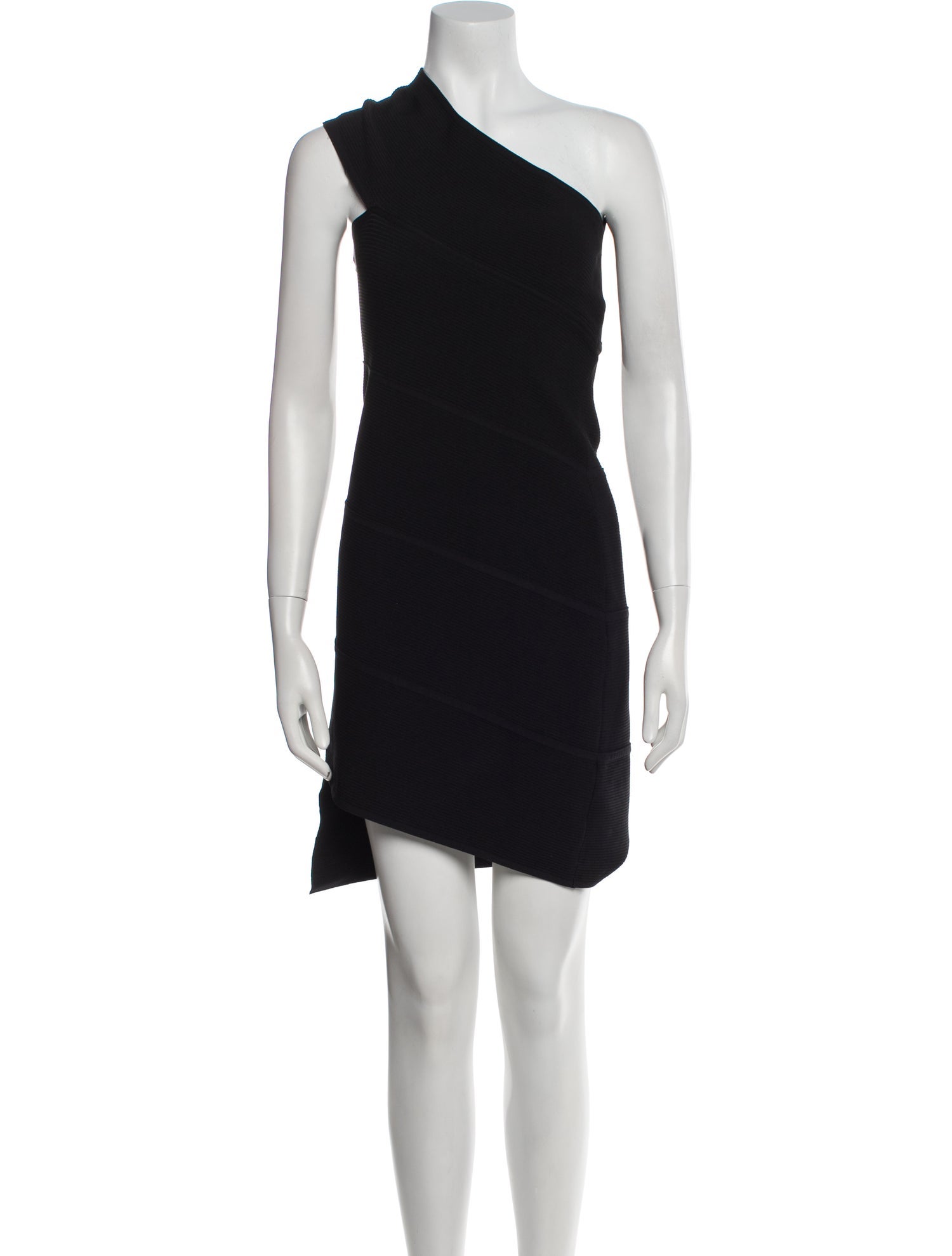 Bottega Veneta One-Shoulder Mini Dress
