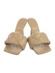 Bottega Veneta Intrecciato Weave Leather Slides