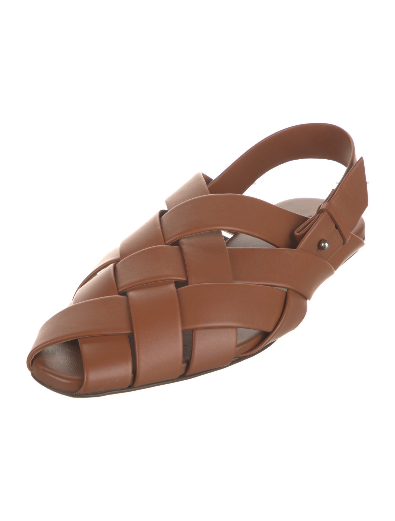 Bottega Veneta Leather Sandals