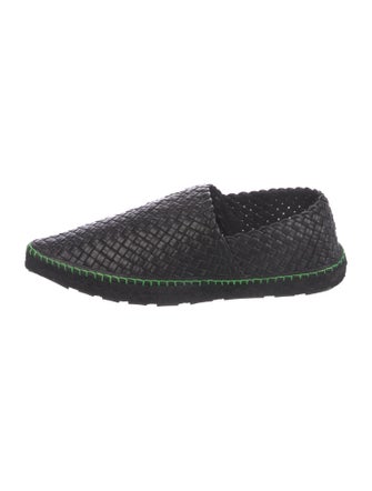 Bottega Veneta Intrecciato Weave Leather Loafers