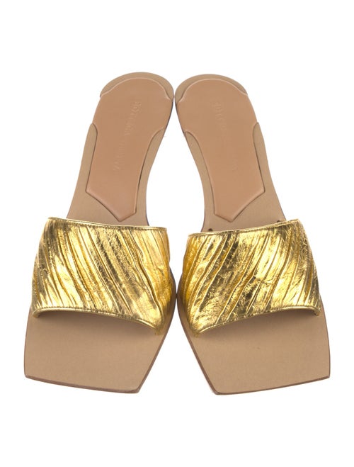 Bottega Veneta Ravello Intrecciato Weave Slides