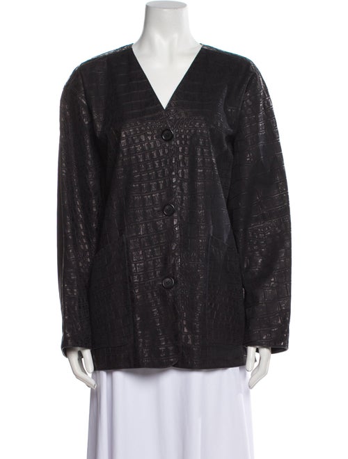 Bottega Veneta Leather Evening Jacket