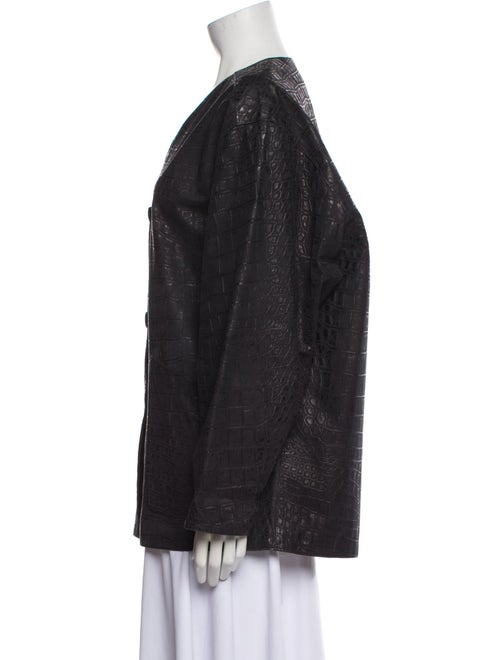 Bottega Veneta Leather Evening Jacket