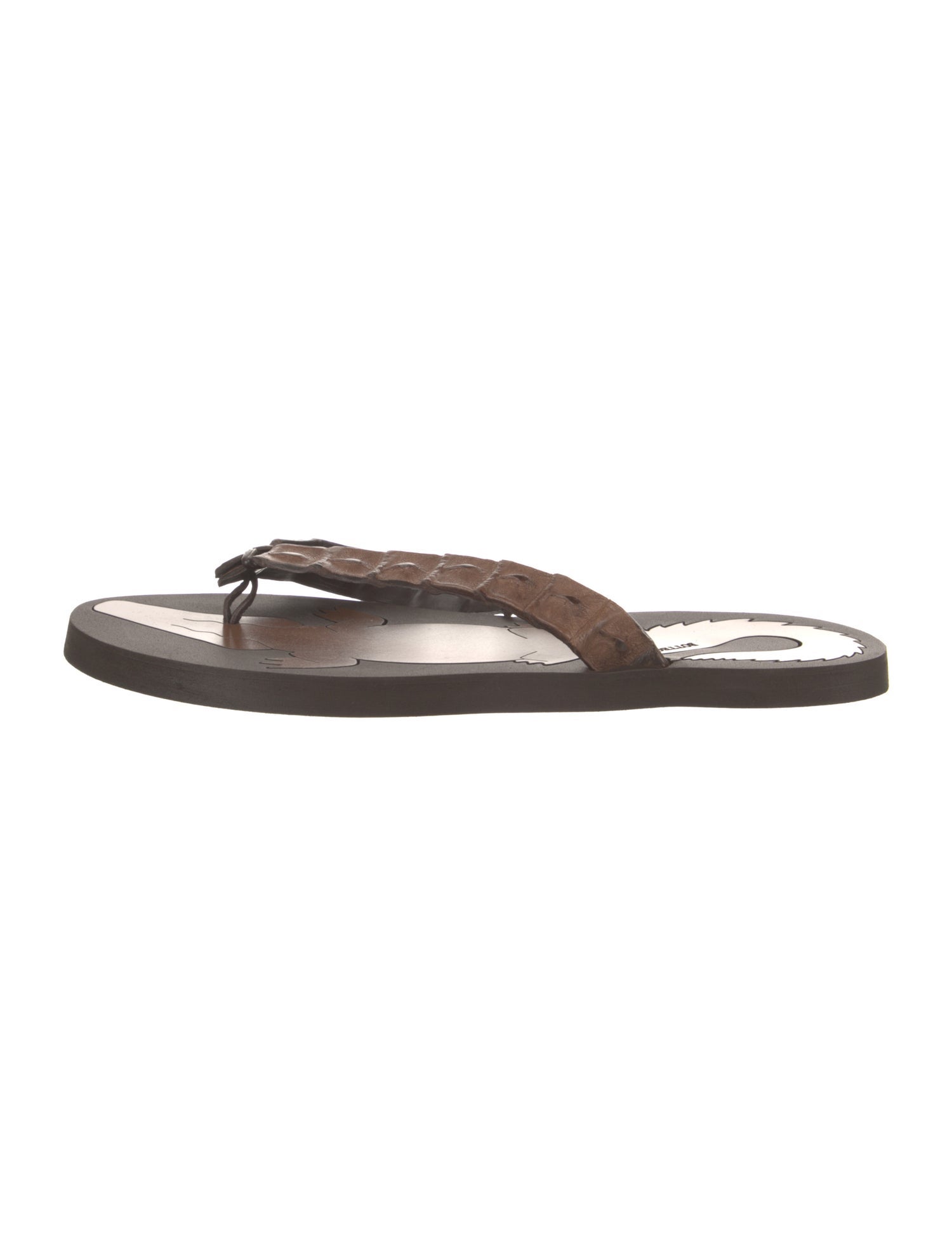 Bottega Veneta Leather Slides