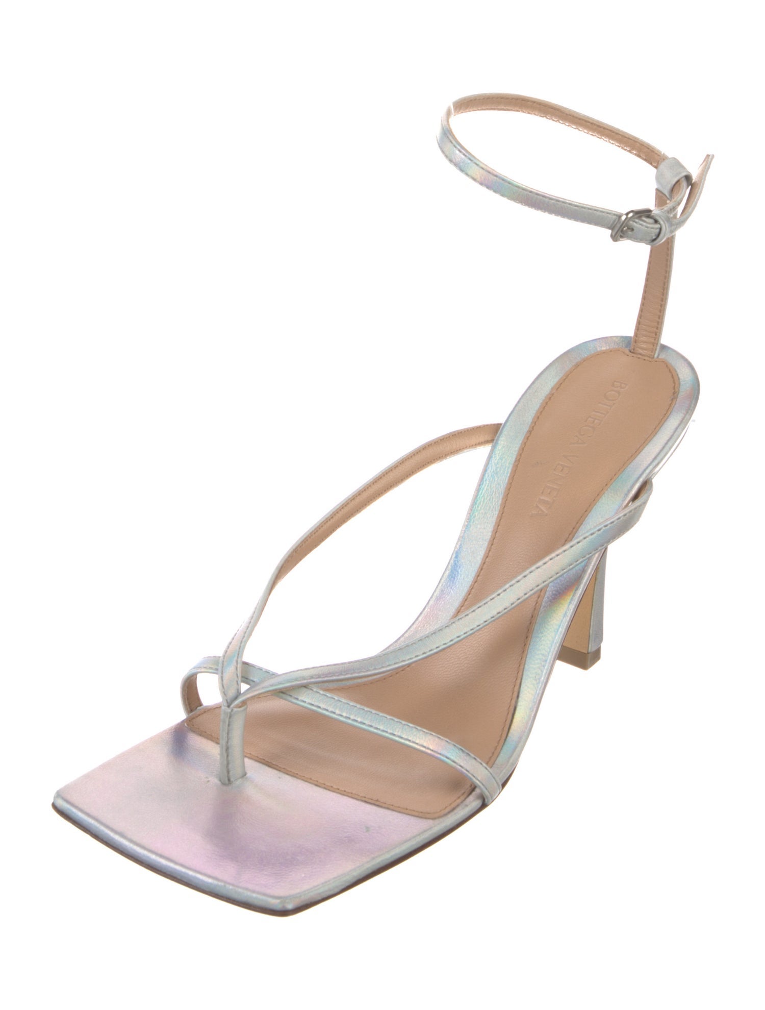 Bottega Veneta Leather T-Strap Pumps