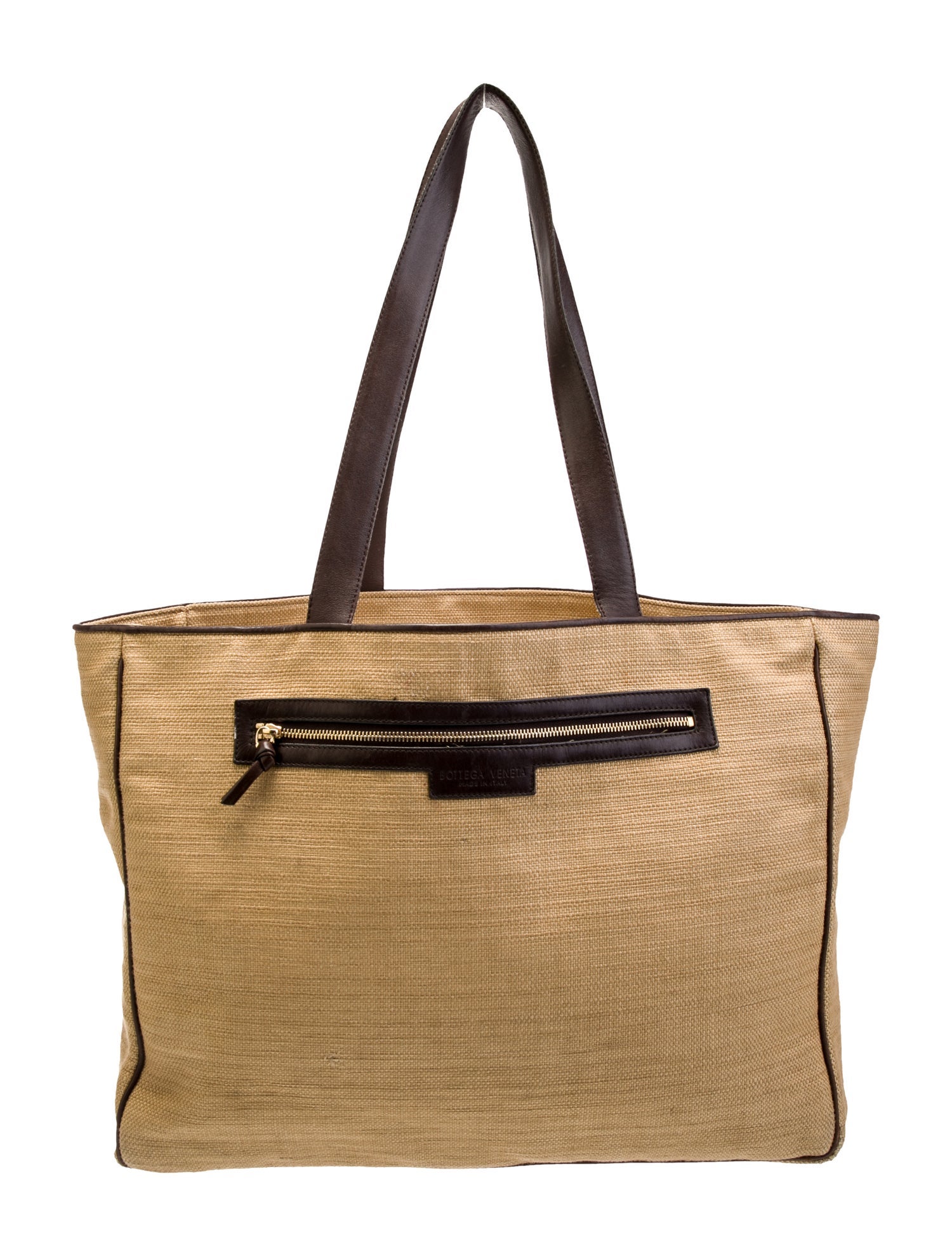 Bottega Veneta Raffia Tote