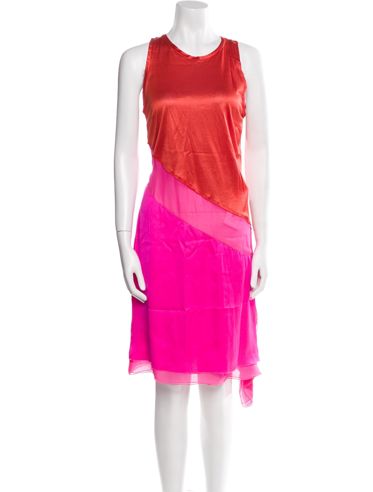 Bottega Veneta Silk Knee-Length Dress