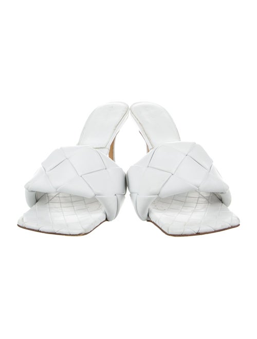 Bottega Veneta Intrecciato Weave Leather Slides