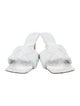 Bottega Veneta Intrecciato Weave Leather Slides