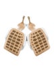 Bottega Veneta Intrecciato Weave Leather Slides