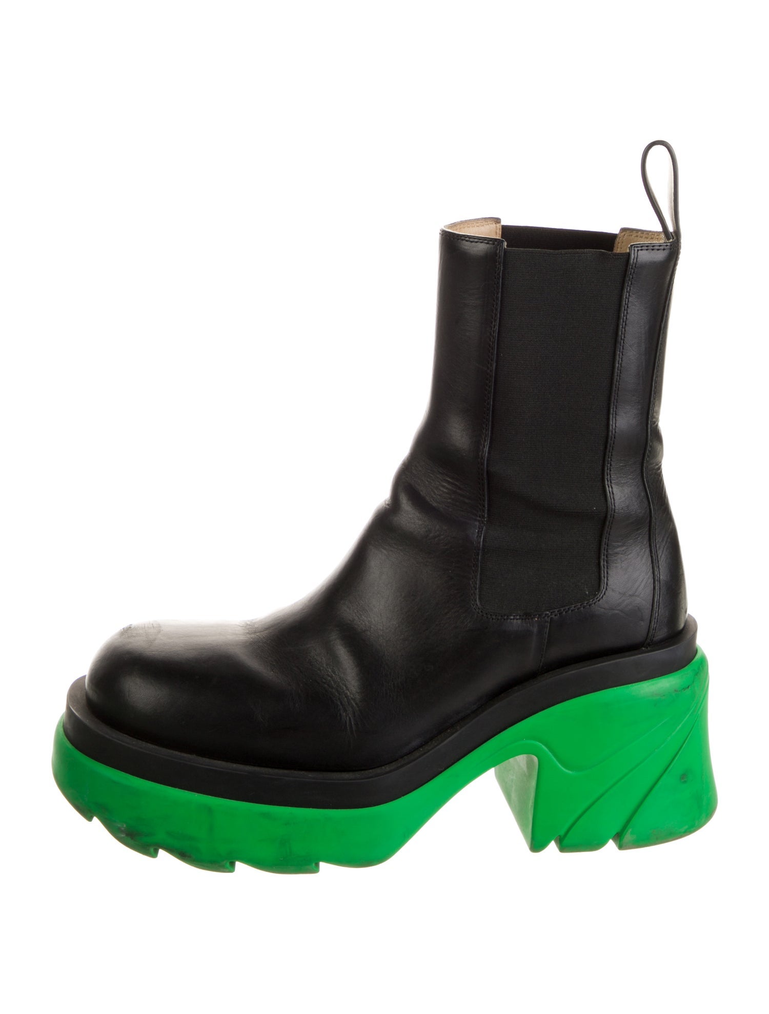 Bottega Veneta Leather Chelsea Boots