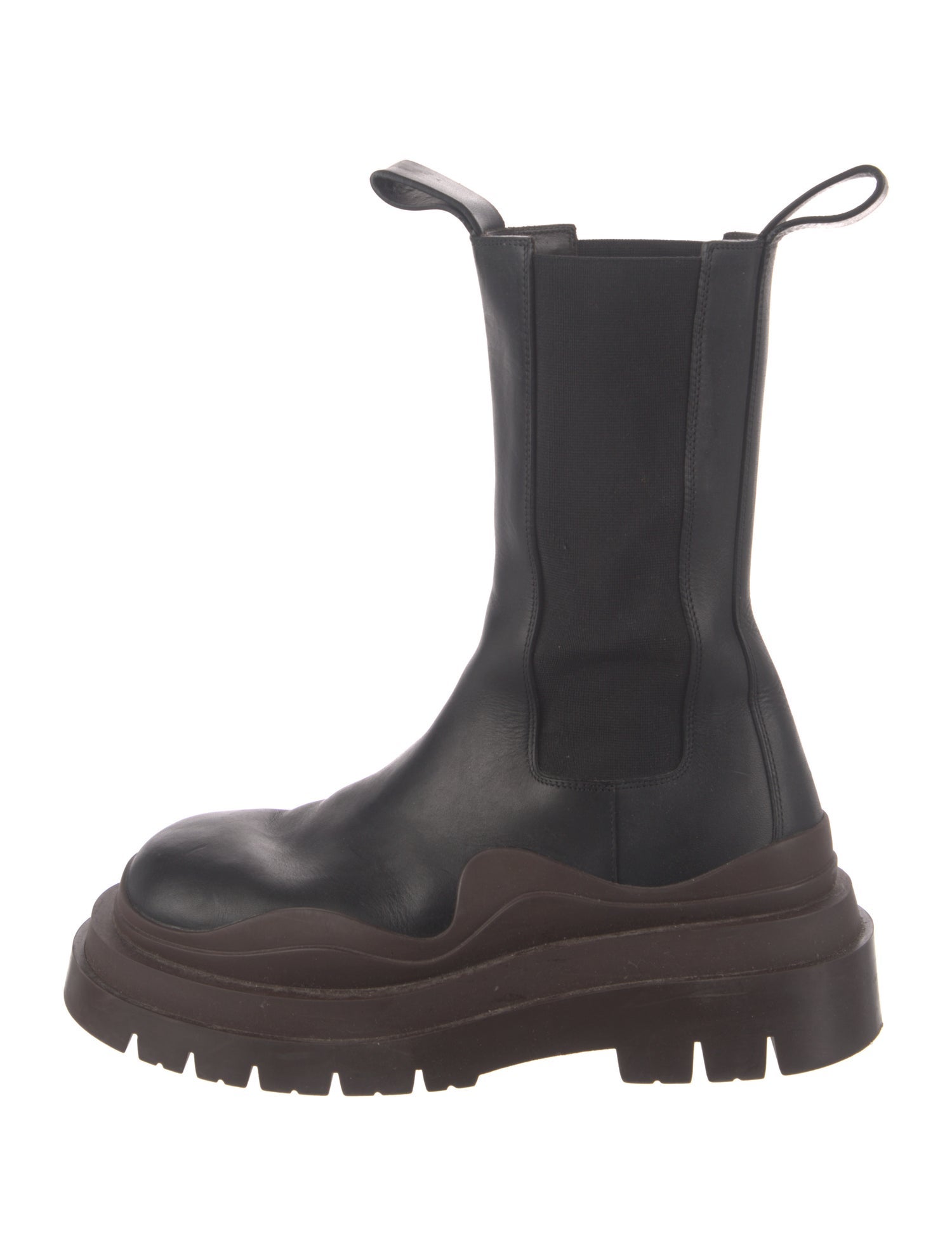 Bottega Veneta Leather Combat Boots