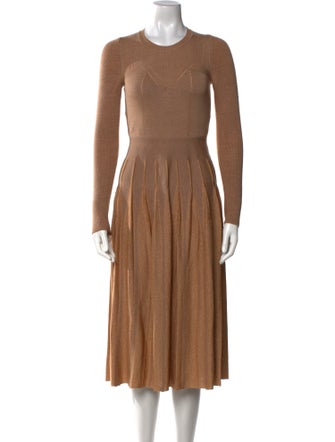 Bottega Veneta Wool Midi Length Dress