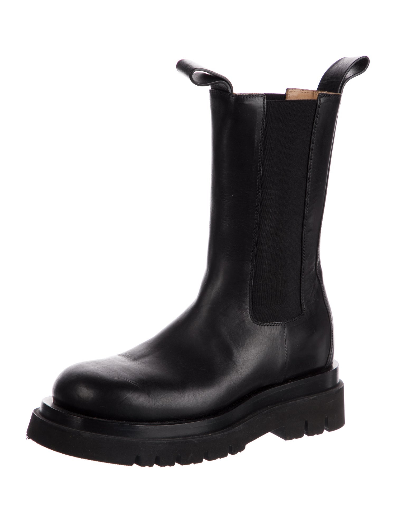 Bottega Veneta Leather Chelsea Boots