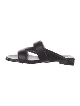 Bottega Veneta Leather Slides