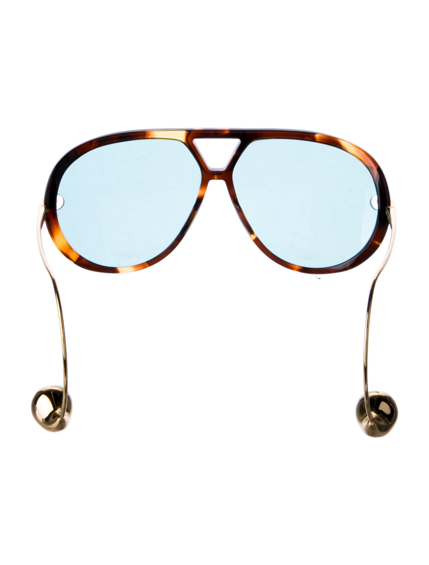 Bottega Veneta Aviator Tinted Sunglasses