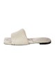 Bottega Veneta Quilted Pattern Leather Slides