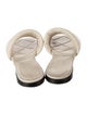 Bottega Veneta Quilted Pattern Leather Slides