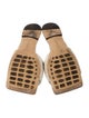 Bottega Veneta Quilted Pattern Leather Slides