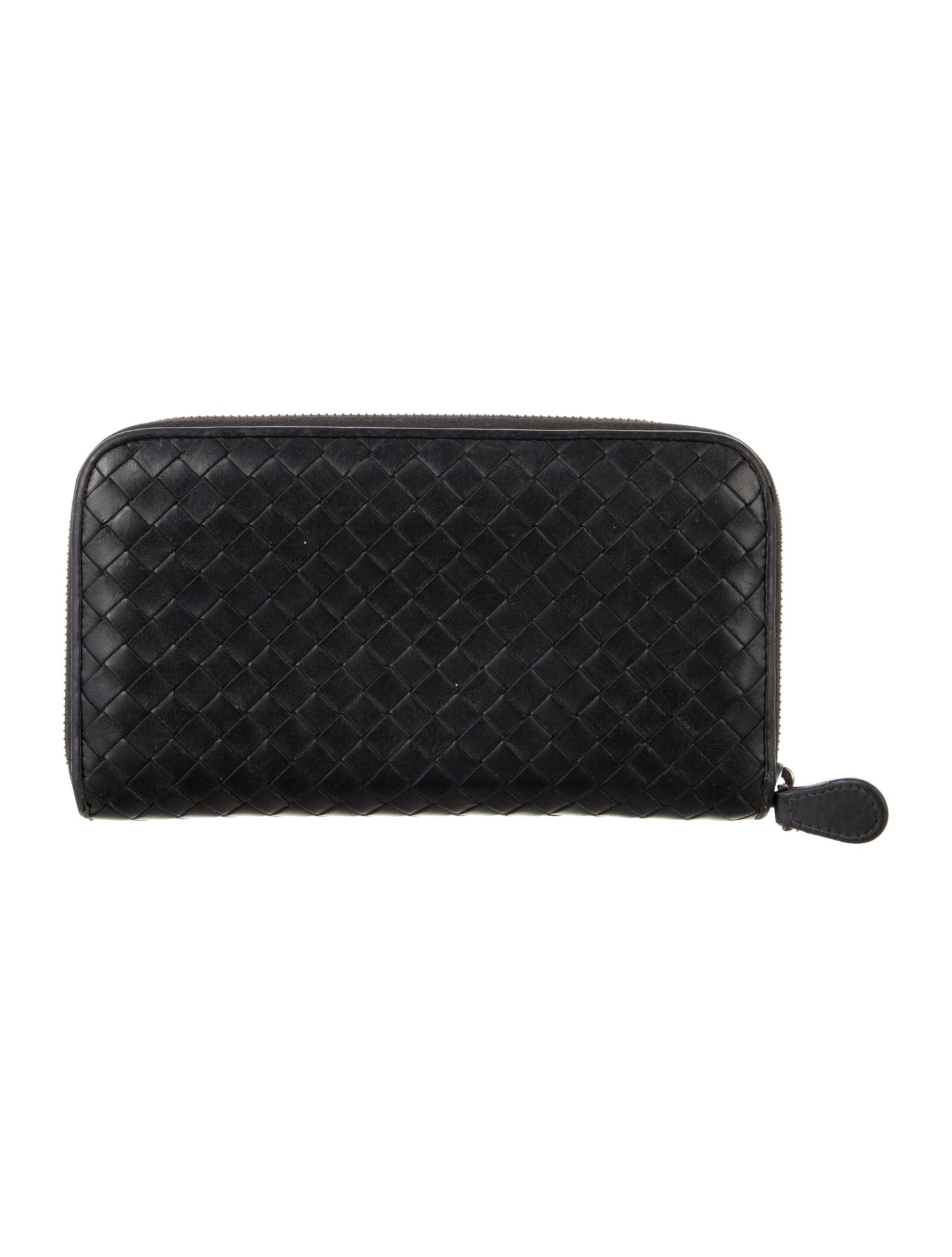 Bottega Veneta Vintage Intrecciato Weave Continental Wallet
