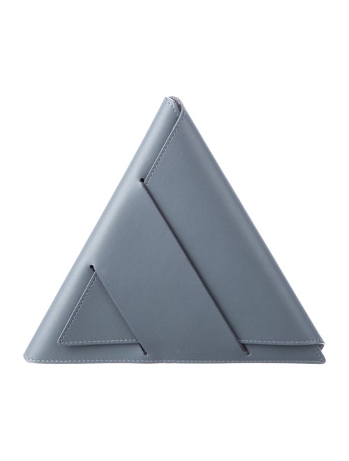 Bottega Veneta Leather Triangle Folding Notebook Cover