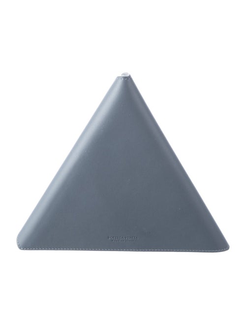 Bottega Veneta Leather Triangle Folding Notebook Cover