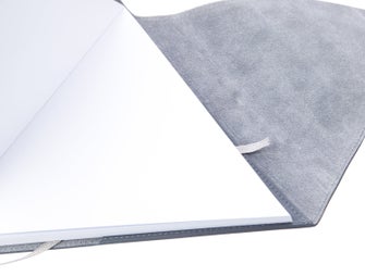 Bottega Veneta Leather Triangle Folding Notebook Cover