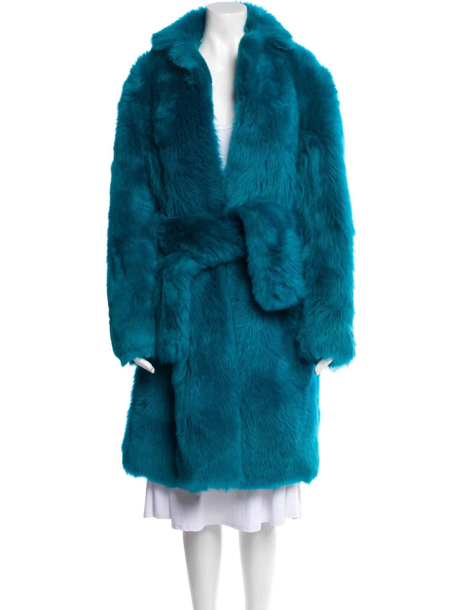 Bottega Veneta Shearling Fur Coat